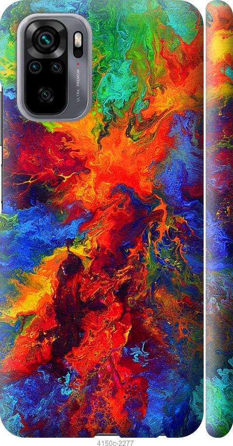 Чехол на Xiaomi Redmi Note 10 Акварель на холсте