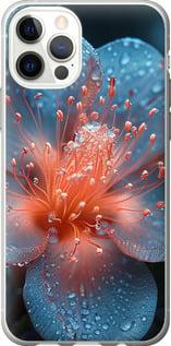 Чехол на iPhone 12 Pro Роса на цветке