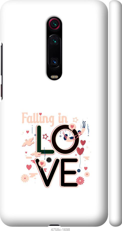 Чехол на Xiaomi Redmi K20 Pro falling in love