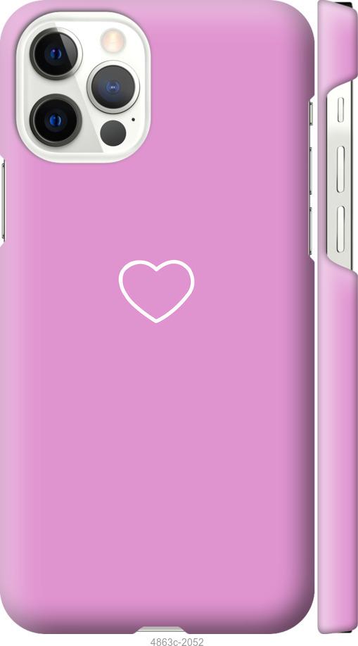Чехол на iPhone 12 Pro Сердце 2