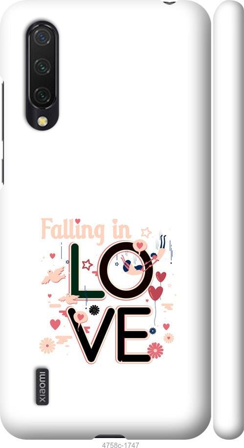 Чехол на Xiaomi Mi 9 Lite falling in love