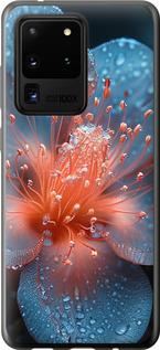 Чехол на Samsung Galaxy S20 Ultra Роса на цветке