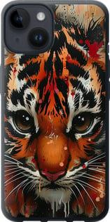 Чехол на iPhone 14 Mini tiger