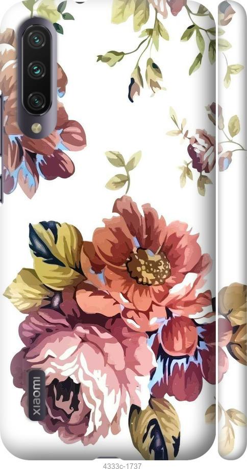 Чехол на Xiaomi Mi A3 Vintage flowers