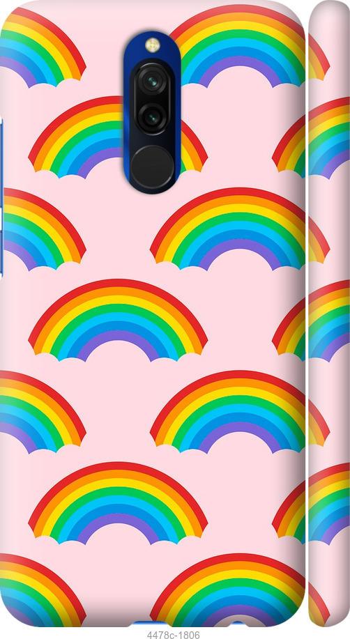 Чехол на Xiaomi Redmi 8 Rainbows