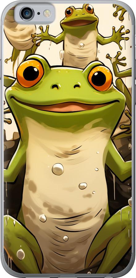 Чехол на iPhone 6s Веселая жаба