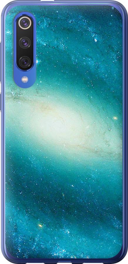 Чехол на Xiaomi Mi 9 SE Голубая галактика