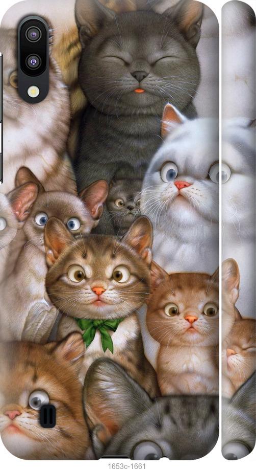 Чехол на Samsung Galaxy M10 коты
