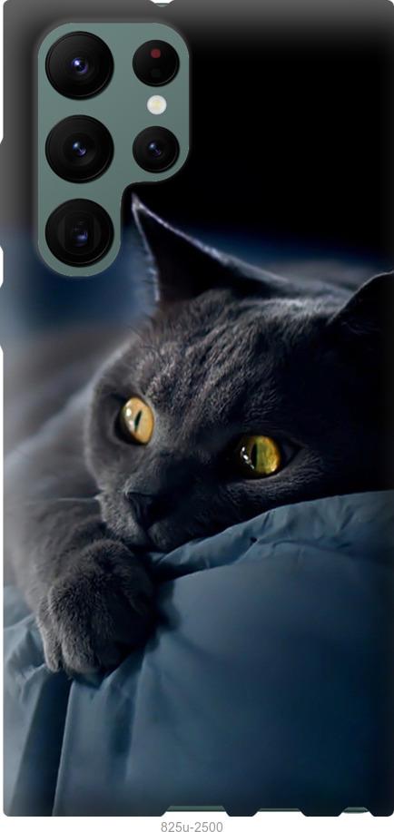 Чехол на Samsung Galaxy S22 Ultra Дымчатый кот