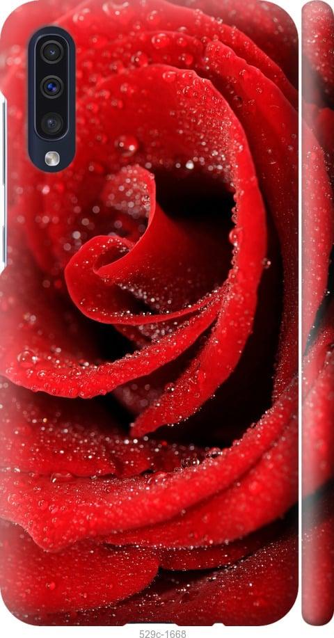 Чехол на Samsung Galaxy A50 2019 A505F Красная роза