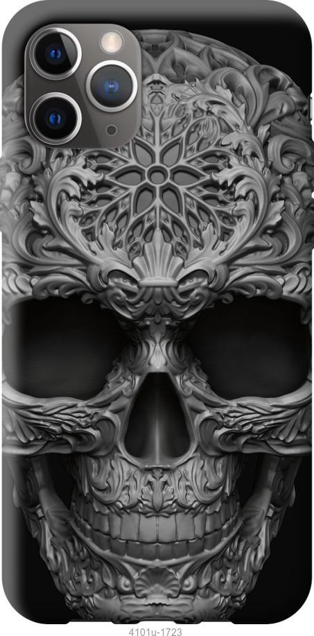 Чехол на iPhone 12 Pro Max skull-ornament