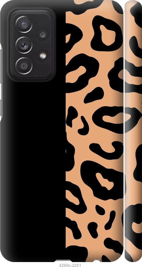 Чехол на Samsung Galaxy A52 Пятна леопарда