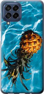 Чехол на Samsung Galaxy M53 M536B Ананас на воде