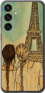 Чехол на Samsung Galaxy S23 FE Девушки в Париже