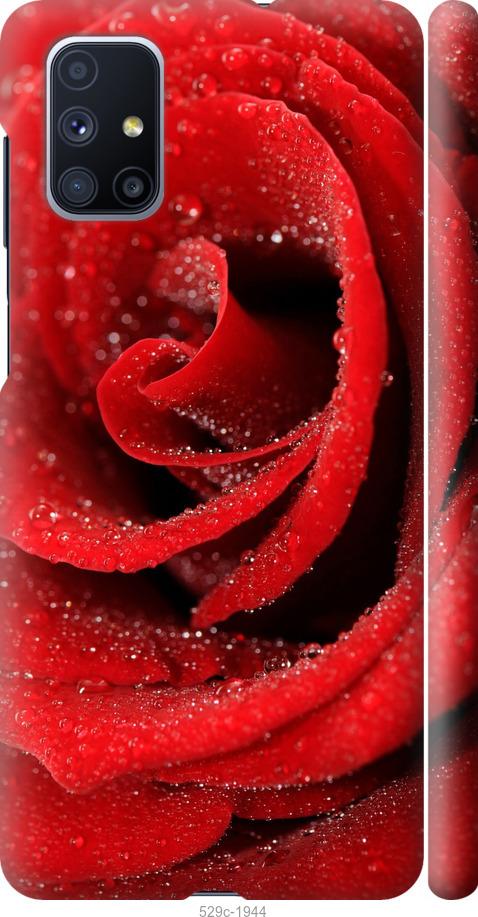Чехол на Samsung Galaxy M51 M515F Красная роза