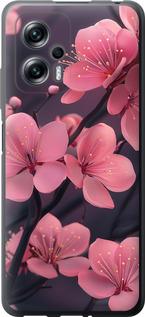 Чехол на Xiaomi Redmi Note 11T Pro Пурпурная сакура