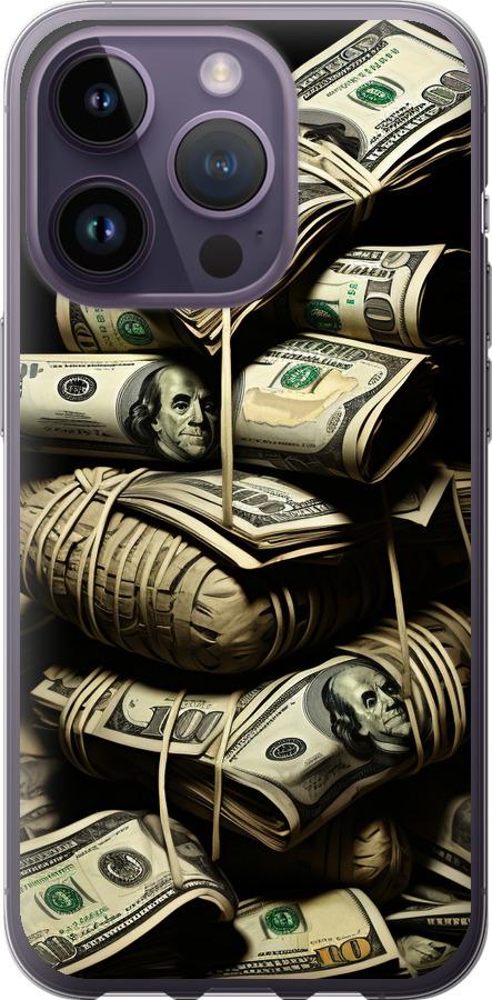 Чехол на iPhone 14 Pro Big money