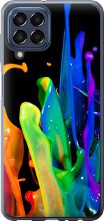 Чехол на Samsung Galaxy M33 M336B брызги краски