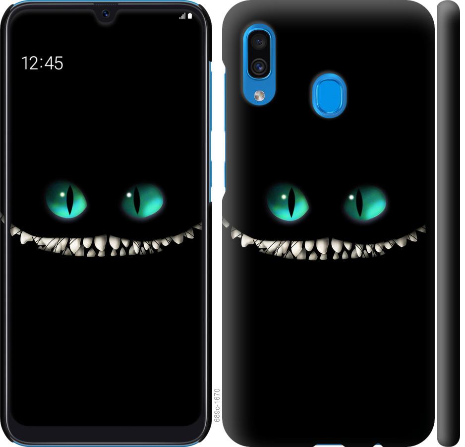 Чехол на Samsung Galaxy A20 2019 A205F Чеширский кот