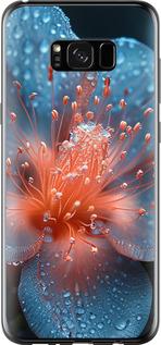 Чехол на Samsung Galaxy S8 Plus Роса на цветке