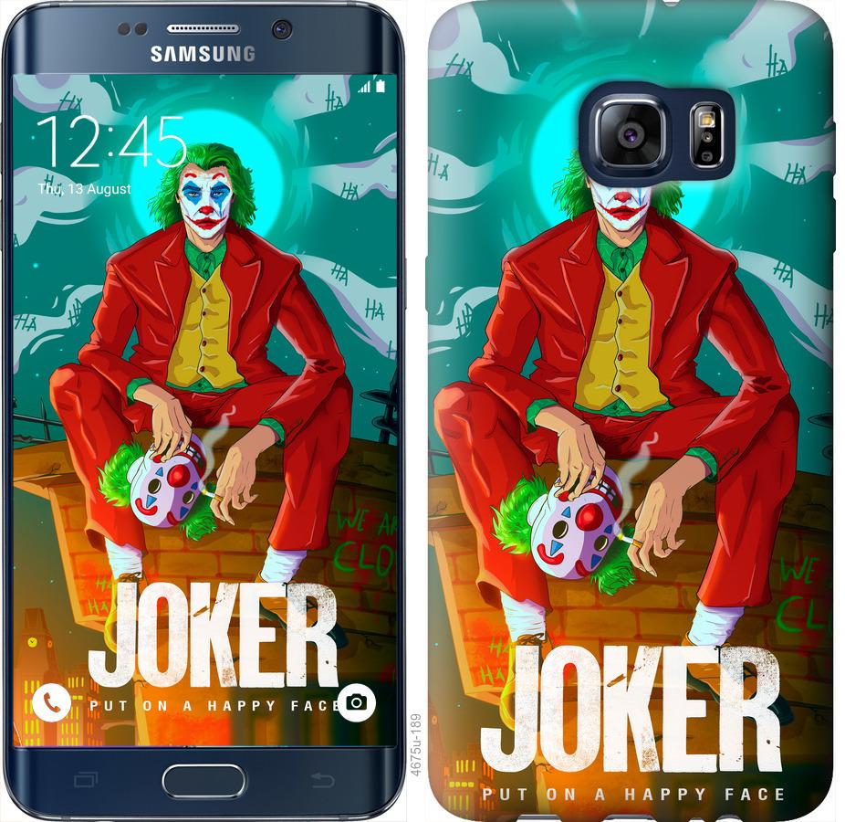 Чехол на Samsung Galaxy S6 Edge Plus G928 Джокер1