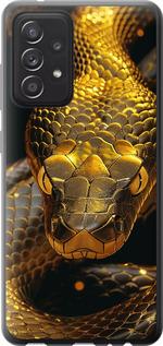 Чехол на Samsung Galaxy A52 Golden snake