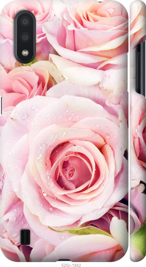 Чехол на Samsung Galaxy A01 A015F Розы