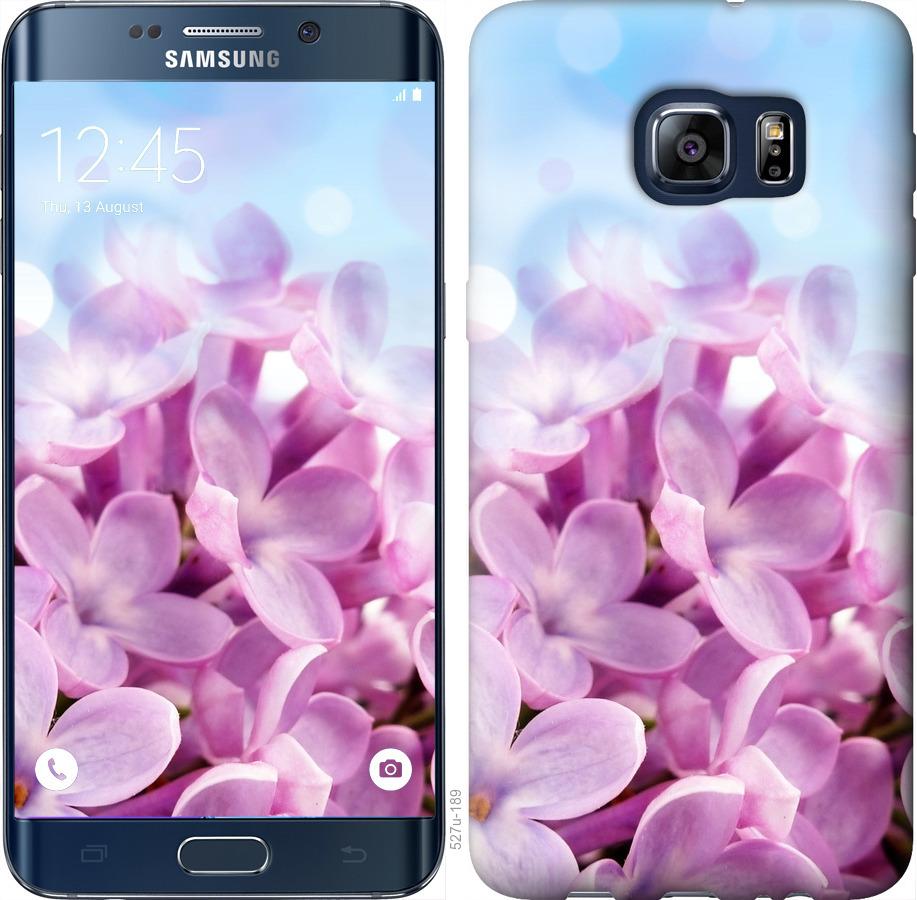 Чехол на Samsung Galaxy S6 Edge Plus G928 Сирень
