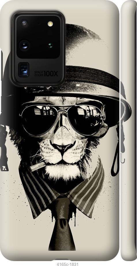 Чехол на Samsung Galaxy S20 Ultra tattoo soldier