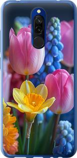 Чехол на Xiaomi Redmi 8 Весенние цветы
