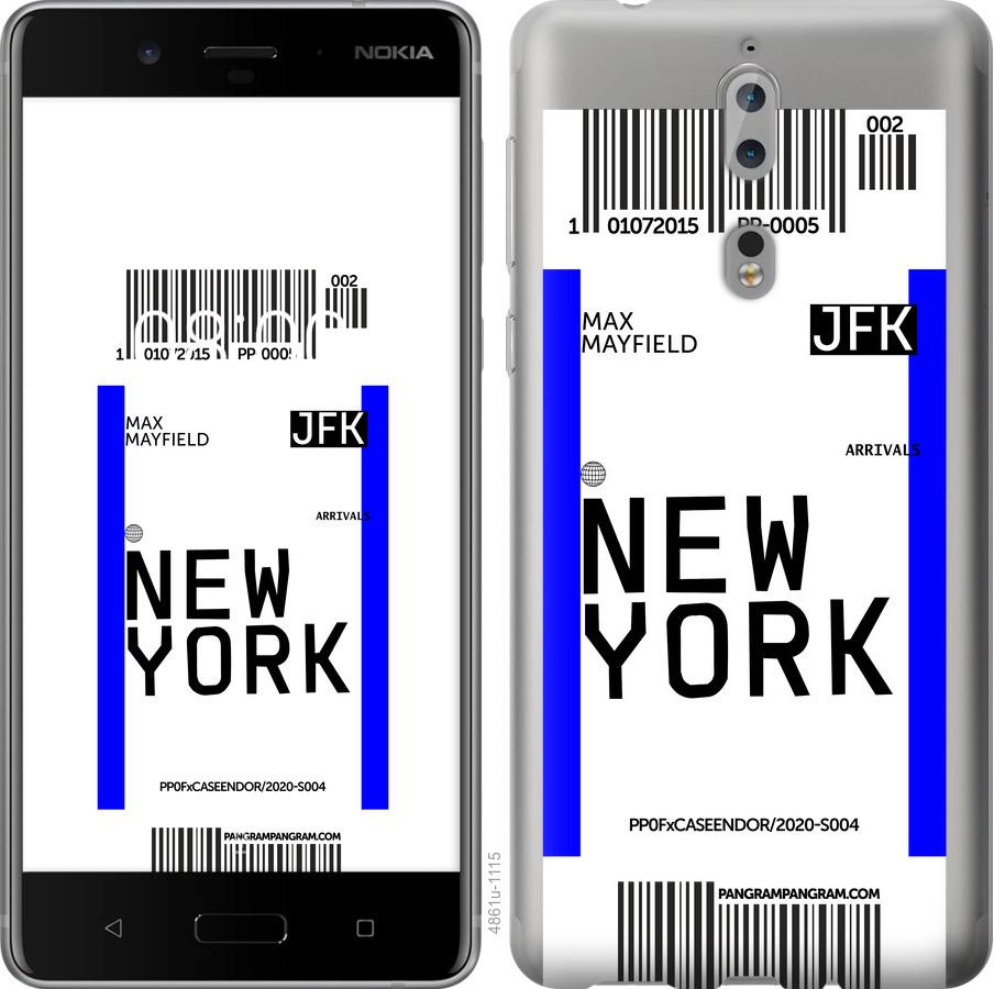 Чехол на Nokia 8 New York