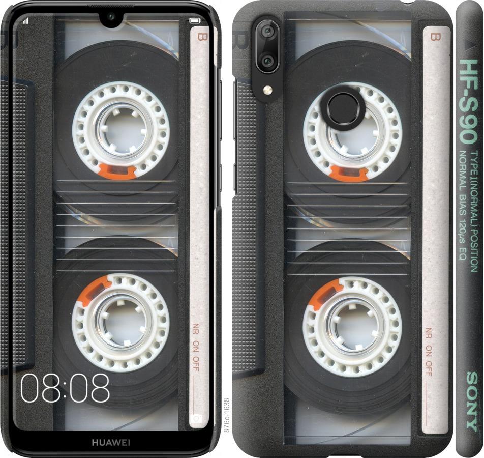Чехол на Huawei Y7 2019 Кассета