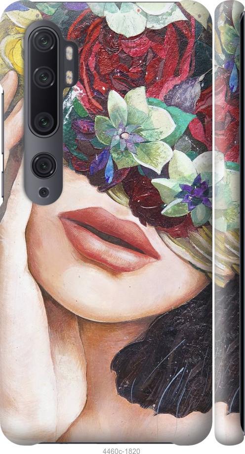 Чехол на Xiaomi Mi Note 10 Head Flower