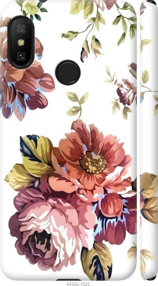 Чехол на Xiaomi Mi A2 Lite Vintage flowers