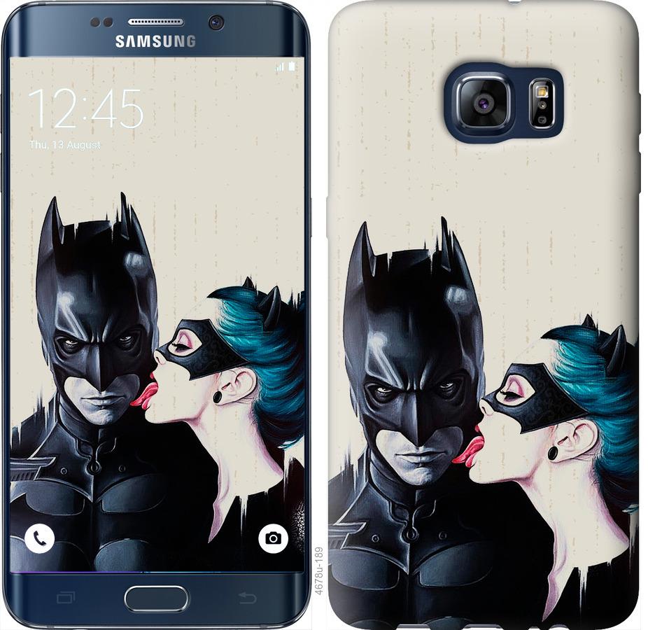 Чехол на Samsung Galaxy S6 Edge Plus G928 Бэтмен