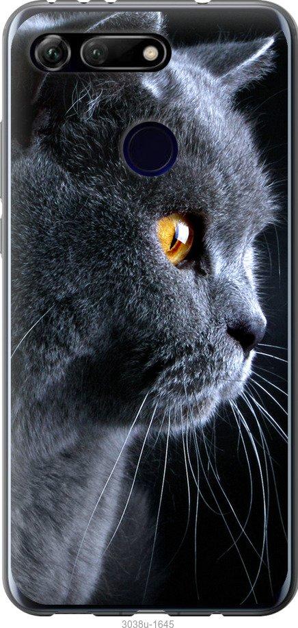 Чехол на Huawei Honor View 20 Красивый кот