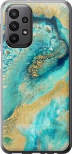 Чехол на Samsung Galaxy A23 A235F Green marble