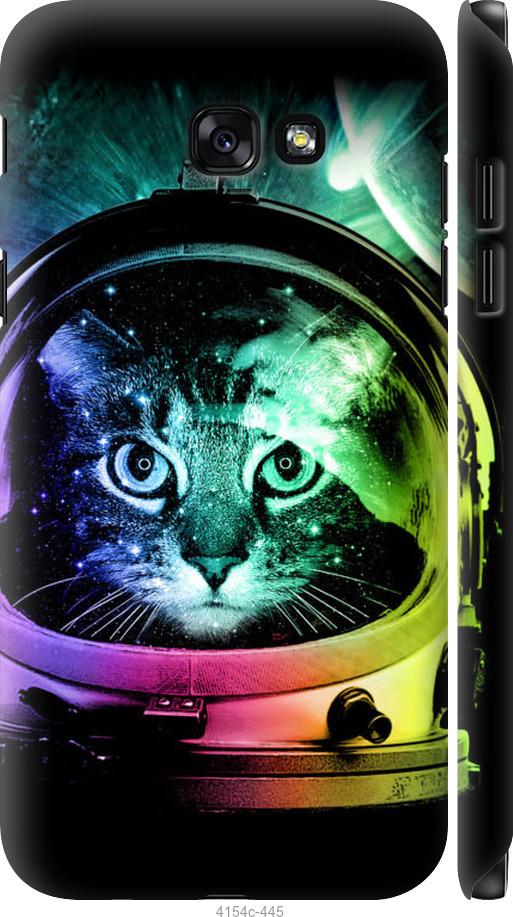 Чехол на Samsung Galaxy A7 (2017) Кот-астронавт