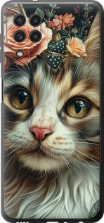 Чехол на Samsung Galaxy M32 M325F Cats and flowers