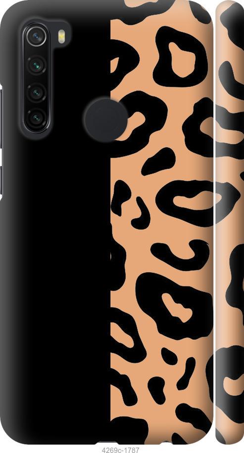 Чехол на Xiaomi Redmi Note 8 Пятна леопарда