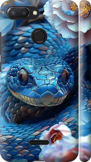 Чехол на Xiaomi Redmi 6 Blue Snake