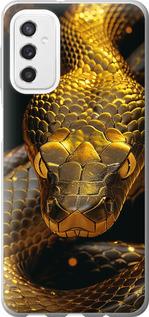 Чехол на Samsung Galaxy M52 M526B Golden snake