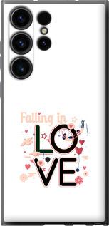 Чехол на Samsung Galaxy S23 Ultra falling in love