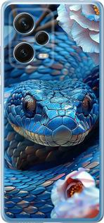 Чехол на Xiaomi Redmi Note 12 Pro+ 5G Blue Snake