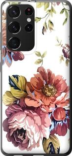 Чехол на Samsung Galaxy S21 Ultra (5G) Vintage flowers