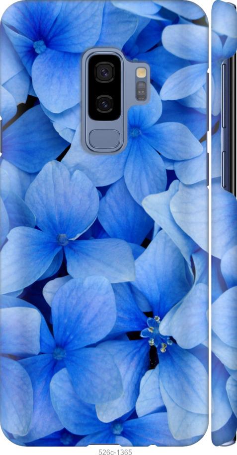 Чехол на Samsung Galaxy S9 Plus Синие цветы