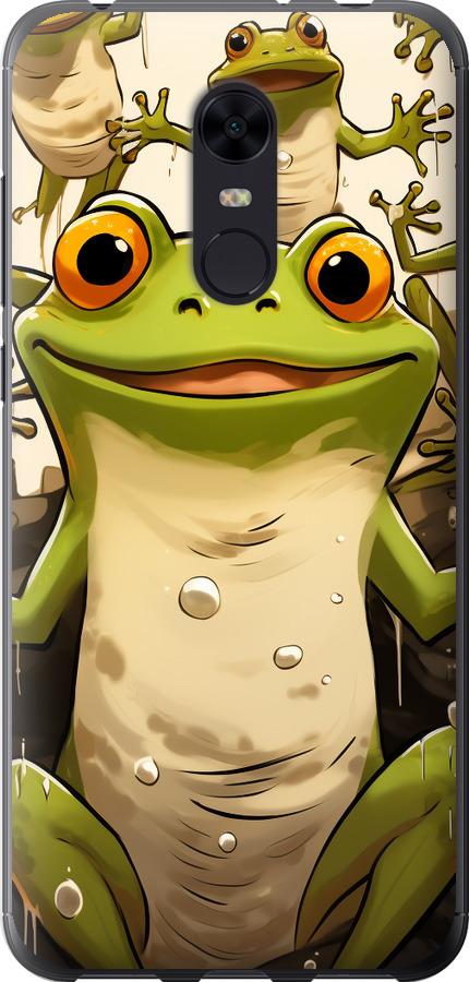 Чехол на Xiaomi Redmi 5 Plus Веселая жаба