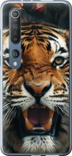 Чехол на Xiaomi Mi 10 Тигровое величие
