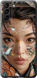 Чехол на Samsung Galaxy S21 Plus Взгляд души самурая