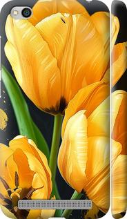 Чехол на Xiaomi Redmi 5A Желтые тюльпаны